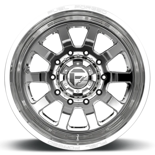 Fuel FF09D Dually DE09 PO 22x8.5 -202 10x225mm 170.1mm Polished