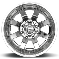 Fuel FF09D Dually DE09 PO 20x8.25 -202 8x200mm 142.2mm Polished