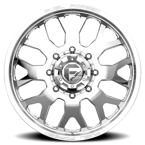 Fuel FF19D Dually DE19 PO 22x8.5 +105 8x200mm 142.2mm Polished