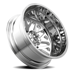 Fuel FF19D Dually DE19 PO 24x8.25 -265 8x165.1mm 121.7mm Polished