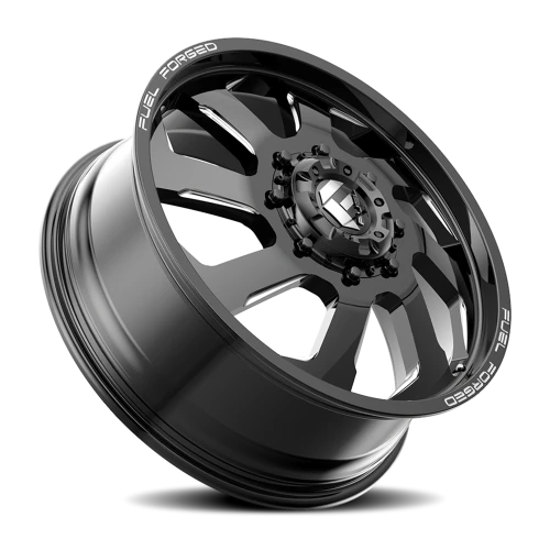 Fuel FF39D Dually DD39 BK 20x8.25 -202 8x200mm 142.2mm Gloss Black Milled