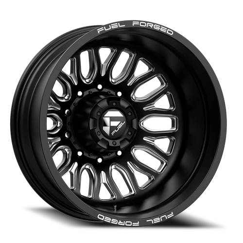Fuel FFC66 Dually DB66 20x8.25 -202 10x225mm 170.1mm Matte Black Milled
