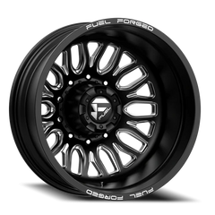Fuel FFC66 Dually DB66 22x8.5 -202 10x225mm 170.1mm Matte Black Milled