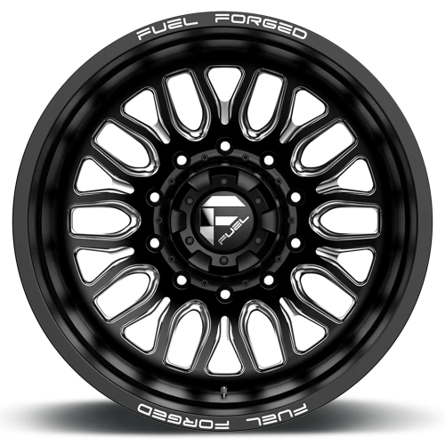 Fuel FFC66 Dually DB66 22x8.5 -202 10x225mm 170.1mm Matte Black Milled