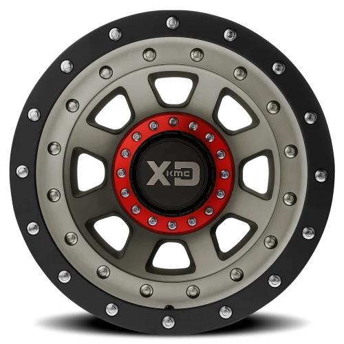 XD Series FMJ XD137 SB-DT 20x10 -18 8x180mm 124.2mm Satin Black Dark Tint
