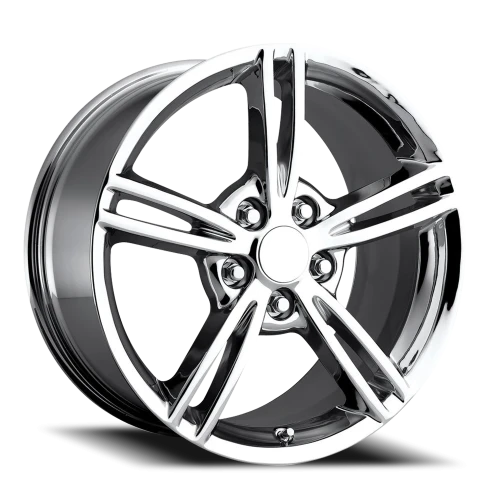 Factory Reproductions FR 12 2008 C6 Corvette Replica CH 19x11 +64 5x120.65mm 70.3mm Chrome