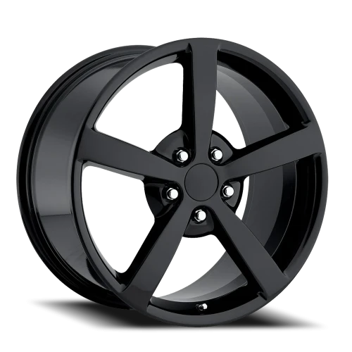Factory Reproductions FR 13 2009 C6 Corvette Replica GB 19x10 +79 5x120.65mm 70.3mm Gloss Black