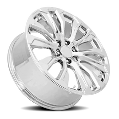 Factory Reproductions FR 203 GMC Denali Replica CH 22x9 +28 6x139.7mm 78.1mm Chrome