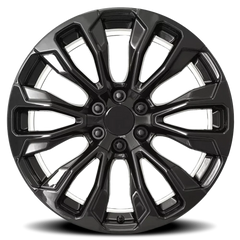 Factory Reproductions FR 203 GMC Denali Replica GB 22x9 6x139.7mm 78.1mm Gloss Black