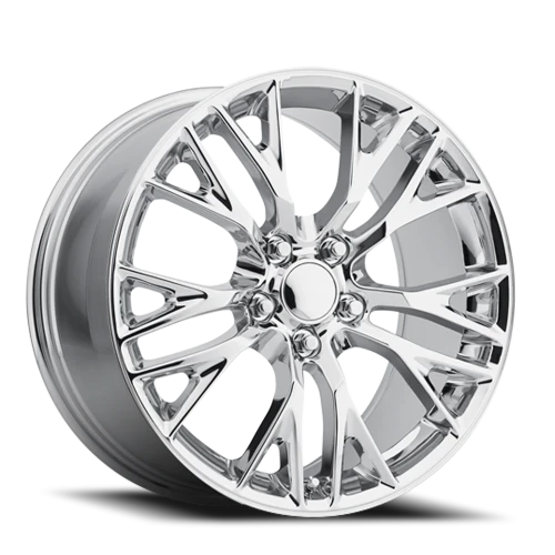 Factory Reproductions FR 22 2015 C7 Z06 Replica CH 20x10 +56 5x120.65mm 70.3mm Chrome