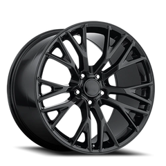 Factory Reproductions FR 22 2015 C7 Z06 Replica GB 19x12 +59 5x120.65mm 70.3mm Gloss Black