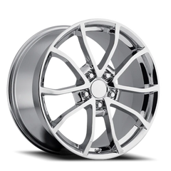Factory Reproductions FR 25 2012 C6 Corvette Cup Replica CH 19x10 +79 5x120.65mm 70.3mm Chrome