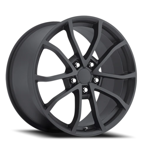 Factory Reproductions FR 25 2012 C6 Corvette Cup Replica SB 19x10 +79 5x120.65mm 70.3mm Satin Black