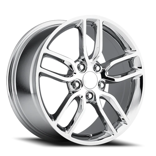 Factory Reproductions FR 26 2015 Corvette C7 Z51 Replica CH 20x10 +79 5x120.65mm 70.3mm Chrome