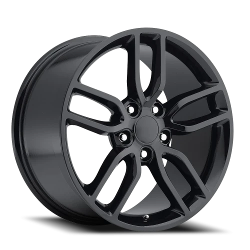 Factory Reproductions FR 26 2015 Corvette C7 Z51 Replica GB 20x10 +56 5x120.65mm 70.3mm Gloss Black