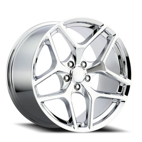 Factory Reproductions FR 27F Camaro Z28 Flow Form Replica CH 20x11 +43 5x120mm 66.9mm Chrome
