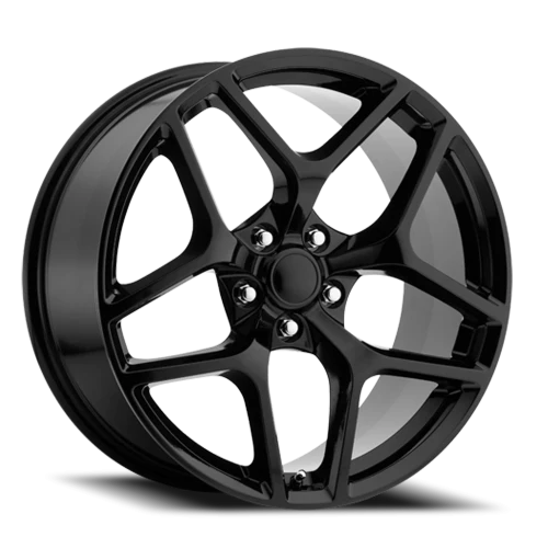 Factory Reproductions FR 27 Camaro Z28 Replica GB 20x10 +35 5x120mm 66.9mm Gloss Black