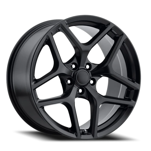 Factory Reproductions FR 27 Camaro Z28 Replica SB 20x11 +43 5x120mm 66.9mm Satin Black