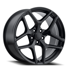 Factory Reproductions FR 27F Camaro Z28 Flow Form Replica SB 20x9 +27 5x120mm 66.9mm Satin Black