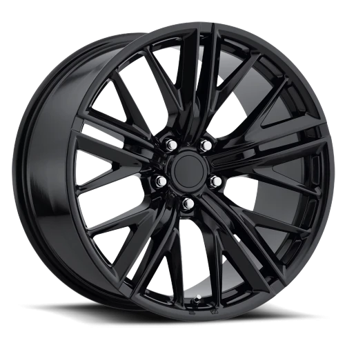 Factory Reproductions FR 28 2017 Camaro ZL1 Replica GB 20x10 +32 5x120mm 66.9mm Gloss Black