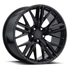 Factory Reproductions FR 28 2017 Camaro ZL1 Replica GB 20x9 +25 5x120mm 66.9mm Gloss Black