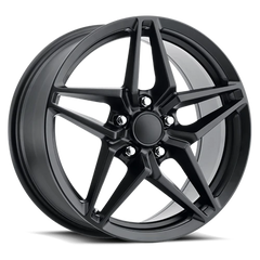 Factory Reproductions FR 29 C7 ZR1 Corvette Replica SB 18x9.5 +40 5x120.65mm 70.3mm Satin Black