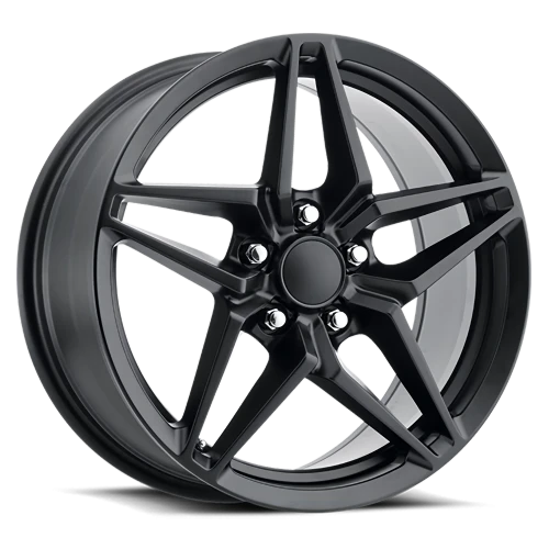 Factory Reproductions FR 29 C7 ZR1 Corvette Replica SB 20x12 +59 5x120.65mm 70.3mm Satin Black