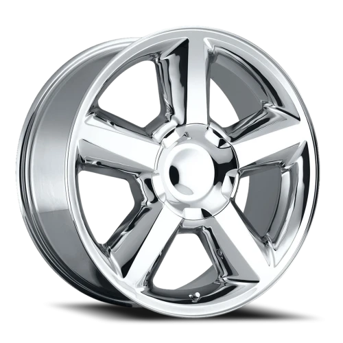 Factory Reproductions FR 31 2007 Chevrolet Tahoe Replica CH 20x8.5 +30 6x139.7mm 78.1mm Chrome