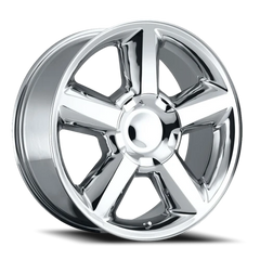 Factory Reproductions FR 31 2007 Chevrolet Tahoe Replica CH 20x8.5 +30 6x139.7mm 78.1mm Chrome