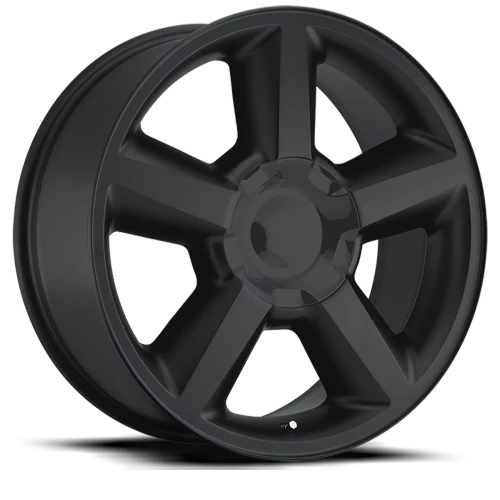 Factory Reproductions FR 31 2007 Chevrolet Tahoe Replica SB 22x9 +30 6x139.7mm 78.1mm Satin Black