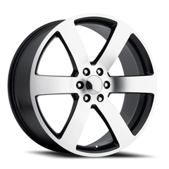Factory Reproductions FR 32 TBSS 1500 Replica  GBM 24x10 +31 6x139.7mm 78.1mm Gloss Black Machined Face