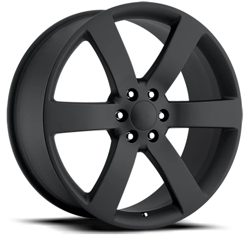 24" Chevy Truck Replica FR32 Satin Black Wheel & Tire Package | 305/35R24 Toyo Proxes ST III Tires | Fits Escalade Tahoe Yukon Silverado Sierra