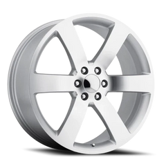 24" Chevy Truck Replica FR32 Silver Machined Wheel & Tire Package | 285/40R24 Arroyo Grand Sport All Season Tires | Fits Escalade Tahoe Yukon Silverado Sierra