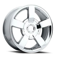 Factory Reproductions FR 33 Chevrolet 1500 SS Replica CH 20x8.5 +22 6x139.7mm 78.1mm Chrome