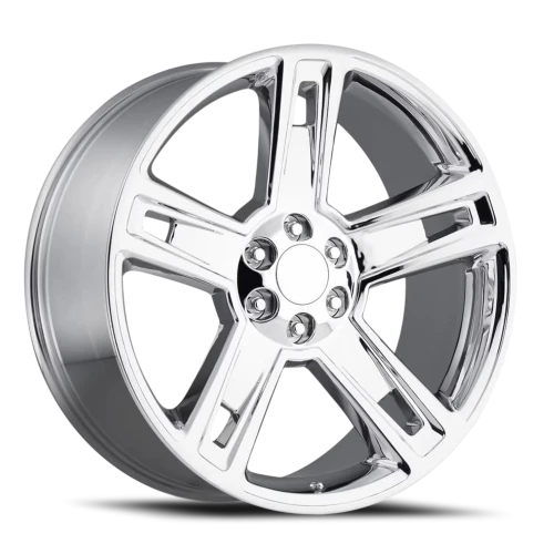Factory Reproductions FR 34 Chevrolet Silverado Replica CH 22x9 +24 6x139.7mm 78.1mm Chrome