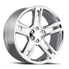 Factory Reproductions FR 34 Chevrolet Silverado Replica CH 22x9 +24 6x139.7mm 78.1mm Chrome