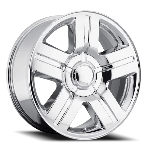 Factory Reproductions FR 37 Chevrolet Texas Silverado Replica CH 22x9 +0 5x127mm 78.1mm Chrome