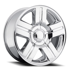 Factory Reproductions FR 37 Chevrolet Texas Silverado Replica CH 22x9 +0 5x127mm 78.1mm Chrome