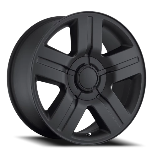 Factory Reproductions FR 37 Chevrolet Texas Silverado Replica SB 20x8.5 +30 6x139.7mm 78.1mm Satin Black