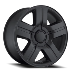 Factory Reproductions FR 37 Chevrolet Texas Silverado Replica SB 20x8.5 +30 6x139.7mm 78.1mm Satin Black