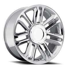 Factory Reproductions FR 39 Cadillac Escalade Platinum Replica CH 22x9 +31 6x139.7mm 78.1mm Chrome