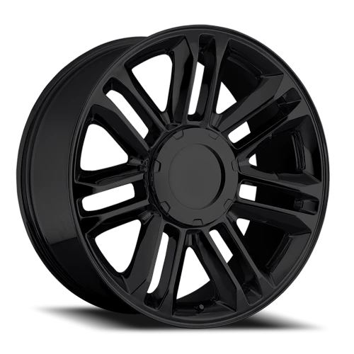 Factory Reproductions FR 39 Cadillac Escalade Platinum Replica GB 22x9 +31 6x139.7mm 78.1mm Gloss Black