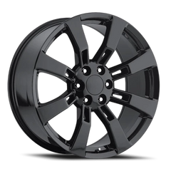 Factory Reproductions FR 40 GMC Denali / Escalade Replica GB 20x8 +31 6x139.7mm 78.1mm Gloss Black