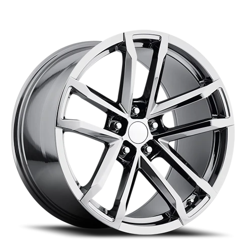 Factory Reproductions FR 41 Camaro ZL1 Replica PVD 18x8 +27 5x120mm 66.9mm PVD Black Chrome