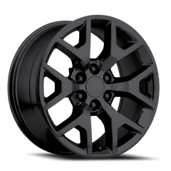 Factory Reproductions FR 44 GMC Sierra Replica GB 22x9 +31 6x139.7mm 78.1mm Gloss Black