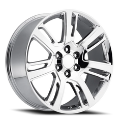 Factory Reproductions FR 48 2015 Cadillac Escalade Replica CH 24x10 +31 6x139.7mm 78.1mm Chrome