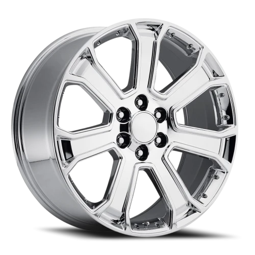 Factory Reproductions FR 49 2015 GMC Yukon Denali Replica CH 22x9 +31 6x139.7mm 78.1mm Chrome