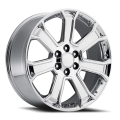 Factory Reproductions FR 49 2015 GMC Yukon Denali Replica CH 22x9 +31 6x139.7mm 78.1mm Chrome