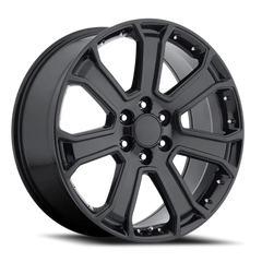 Factory Reproductions FR 49 2015 GMC Yukon Denali Replica GB 22x9 +31 6x139.7mm 78.1mm Gloss Black