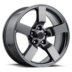 Factory Reproductions FR 50 2001 Ford Lightning Replica PVD 20x9 +8 5x135mm 87mm PVD Black Chrome